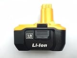 Replacement battery DC9180 Rechargeable Lithium Li-ion to Replace for Dewalt Dc9180 18v 3a 3.0Ah [並行