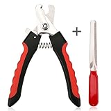 Pet Nail Clippers Ezire Dog Nail Clippers and Trimmer with Safety Guard to Anti-Overcutting Nails in