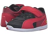 [プーマ] Puma Kids ボーイズ evoSPEED SF Hook-and-Loop V Inf (Toddler) ベビーシューズ Puma Black/Rosso Corsa 8 Todd