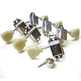 ゴトー ペグ GOTOH SD90 SL L3 R3 N ニッケル 両側タイプ 6個セット 【Ebiオリジナルピック付】