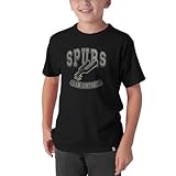 NBA San Antonio Spurs Flanker Basic Tee、ジェットブラック XL ブラック