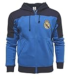 Real Madrid Zip FrontフリースパーカースウェットシャツジャケットYouth Large