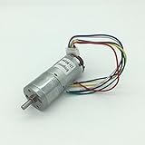 JGA25-371 エンコーダ モータ12V DC ミニモーター ギア電動機 110RPM 減速機 実験のためのスマートな車のDIYロボット (DC 12V 110rpm)