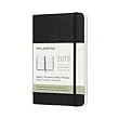 Moleskine 2019 12M Weekly Horizontal, Pocket, Weekly Horizontal, Black, Soft Cover (3.5 x 5.5)