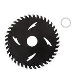 Fenteer 木工チップソー　切断工具　40歯　ディスクホイール　110mm　超硬合金　鋸刃　