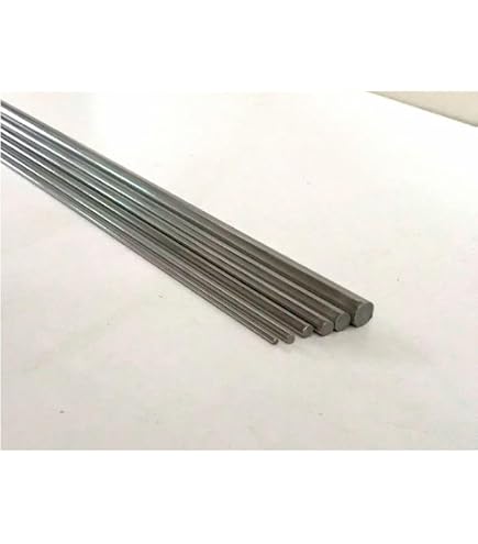Amazon | 304 ステンレス丸棒 4.5mm x 100mm 5本セット 各種シャフト 