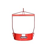 ドラム缶回転吊り具 荷重365kg スチール 赤 ドラム缶回転吊り具 ドラム缶反転吊り具 吊具 吊り具 回転 反転 ドラム吊り回転機 ドラム反転ハンガー ドラム缶 運搬 ハンガー ドラムリフター クレ