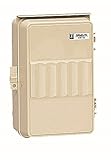 未来工業 ウオルボックス プラスチック製防雨スイッチボックス 《タテ型》 ミルキーホワイト WB-2M