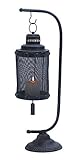Benzara 20225 Lantern with Tall Holder, Disserted Finish by Benzara