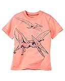 カーターズ Carter's Tシャツ 恐竜プリント半袖 綿60% ポリエステル40% Neon Illustrated Tee 24M (83-86cm)