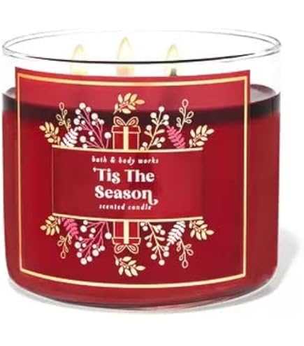 Amazon.co.jp: Bath & Body Works 3芯香り付きキャンドル 冬の