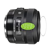 3枚 VacFun フィルム ， シグマ SIGMA 30mm F1.4 DC HSM 向けの 保護フィルム 液晶保護 フィルム 保護 フィルム（非 ガラスフィルム 強化ガラス ガラス ケース カバー ）