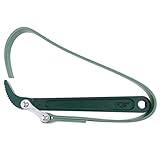 P Prettyia ベルト　タイプオイルフィルターレンチ　8インチ　高炭素鋼　作業工具　交換性　高品質