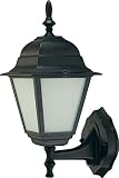 Volume Lighting V6281-5 1-Light Black Outdoor Wall Sconce [並行輸入品]