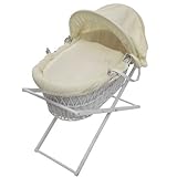 Baroo My Little Stars Cream Waffle Dressing (White Wicker Basket) by Baroo