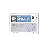 プラス SFカードケース A3 PC-003クリア 43-003