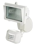 Designers Edge L999WH Ecozone 180-Degree 150-Watt Halogen Motion Activated Floodlight, White [並行輸入品]