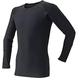 アタックベース ATACK BASE/夏用インナー 長袖シャツ/プラチナコンプレッション カラー：ブラック/11 サイズ：M 品番：312-15