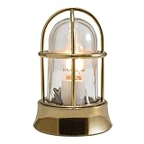 屋外照明 玄関照明 玄関 照明 門柱灯 門灯 外灯 屋外 LED マリンランプ BH1000MINI CL LE 2W 真鍮磨き 壁面 天井 床面 ウッドデッキ 門 塀 真鍮製 照明器具