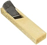 常三郎 春蘭 キワ鉋 押(裏)金付 白樫 42mm 左