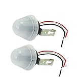 センサー スイッチ 220V10A　街路灯 自動 制御 光 ライト 昼 夜 検知 コントロールストリート　田舎　道路　高速道路用　２個セット