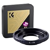 K&F CONCEPT マウントアダプター Cマウント 富士フィルム対応 Xマウント C-FX レンズマウント変換 Fujifilm対応 FX カメラ レンズアダプター マウント変換アダプター 高精度 無限遠実現 メーカー直営店