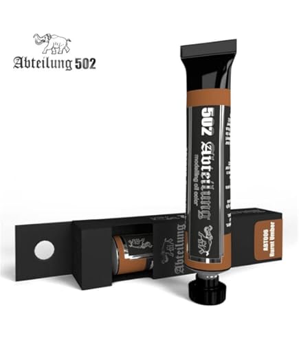 Amazon.co.jp: Abteilung 502 OIL COLOR ABT110 Black (20ml tube