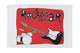 Standard Pillowcase - Rock Star - Boy [並行輸入品]