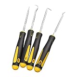 4本/セット 車 フック オイルシール Oリング シール リムーバー ピックセット