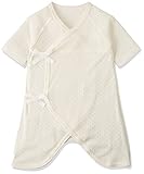 petit bonheur プチボヌール オーガニックバンブー パターンメッシュ オフシロ コンビ肌着