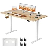 Alebert｢アレベルト｣ 電動式 昇降デスク 昇降式デスク 幅140*奥行70cm スタンディングデスク 入り替え用キャスター付き 収納ボックス付き USB充電可能 高さメモリー機能 障害検知 静音 ゲーミングデスク パソコンデスク 昇降式テーブル オフィスワークテーブル 作業机 (ブラック, 天板幅140*70cm)