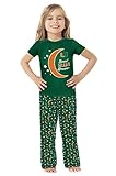NCAA Girls幼児用Moonパジャマセット グリーン
