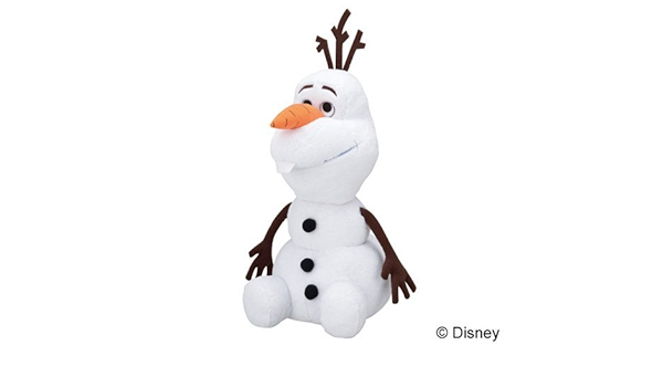 Amazon アナと雪の女王 オラフ マックスジャンボおすわりぬいぐるみ ぬいぐるみ ホビー