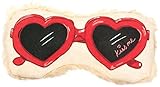 Harry Barker Heart Glasses噛むおもちゃ – Small – レッド