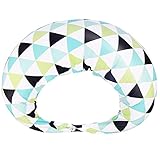 SAM&co (サムアンドコー) 授乳クッション 洗える ふわふわ素材 マルチクッション 北欧 幾何学