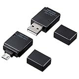 サンワサプライ アンドロイド対応カードリーダー ADR-GSDU5BK