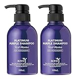 ROYD(ロイド) カラーシャンプー プラチナパープル 300ml × 2本セット 【メーカー公認正規代理店】