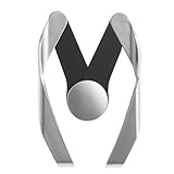 nnda Co MタイプモバイルCar Air Vent Mount携帯電話ホルダースタンドIphone Samsung Sony Xiaomi HTC GPS、ABS +ラバー+スチール、1pc シ