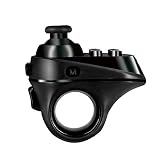 ZOYUBS VR用 ブルートゥース コントローラー リモコン ブラックワイヤレス万能リモコン 万能リモコン ゲームパッド ブルートゥース 携帯リモコン スマートフォン用リモコン 無線コントロール 小型カメラリモコンPCパソコン ユニバーサルリモートコントロール Bluetooth 4.0 WIFI受信 VR 3Dメガネ/マウス/ゲームコントローラー/タブレット/iPhone、Androidスマットフォンなど対応自撮り 音楽操作 など機能付き 操作簡単PCパソコン iPhone、Android スマホ タブレットに対応多機能 無線 リモコンfor iPhone 7/7 Plus/6s/6s Plus/6/SE/iPad/Xperie XZ/X Compact/Huawei Mate 9/Mate 9 Lite /Mate 9 Pro (ブラック)