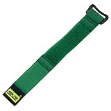 RIP-TIE ケーブルラップ／バックル付 25.4X228.6mm 緑 10パック HB-09-010-GN