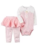カーターズ Carter's ボディスーツ ＆ チュチュ付きパンツ セット 2-Piece Bodysuit & Tutu Pant Set 24M (83-86cm) [並行輸入品]
