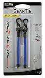 Nite Ize Gear Tie Clippable Twist Tie (Pack of 2), Blue [並行輸入品]