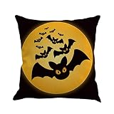 18 " Halloween Ghost Pumpkin枕ケースソファウエストスロークッションカバーホーム装飾、tuscom 18" CYT72370637