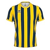 [エレア] コンペティション シャツ STRIP ネイビー/イエロー