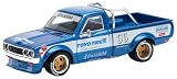 POP RACE 1/64 パンデム・ダットサン 620 ブルー・ニュー・ツーリング 完成品 PR640217