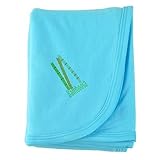Bamboosa Baby Swaddle Blanket/Cover-Up - Viscose from Bamboo - Tahiti Blue - Made in USA by Bamboosa