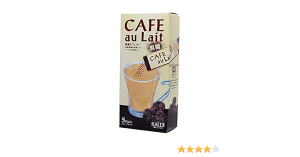 Amazon カルディオリジナル 黒糖カフェオレ スティック 75g 季節限定販売 カルディ 食品 飲料 お酒 通販