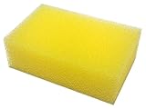 水切れよく衛生的 ハイホーム クリーンスポンジ イエロー