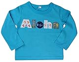 (フラハワイ) Hula Hawaii Kauila パッチワーク ロングTシャツ (ブルー) 80 【ハワイアン雑貨】【ハワイ雑貨】【お土産】