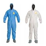 付属のフード付きMDデュポンProshield基本カバーオール白とDuPonta 251-PB127S